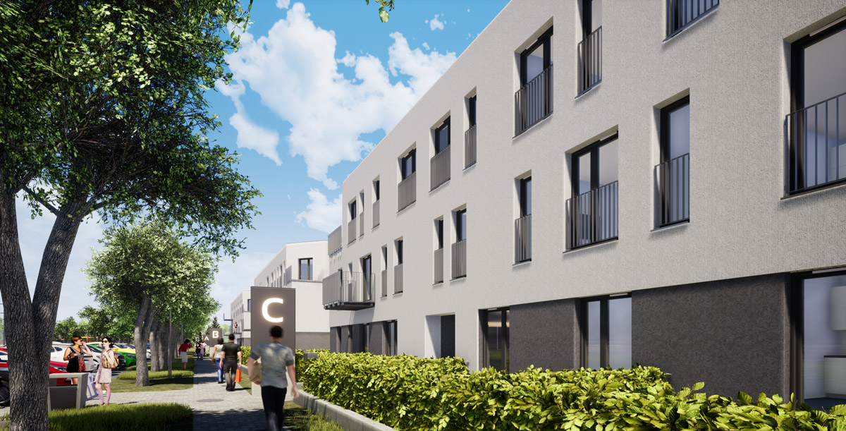 Budynek C Inwestycja Osiedle Błażeja 55 Poznań KMJ Inwest